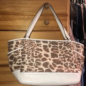 Coach Giraffe print Tote bag